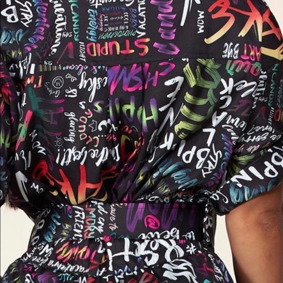 Latiste | Funky Groove Utility Graffiti Jumpsuit - Picture 3 of 6